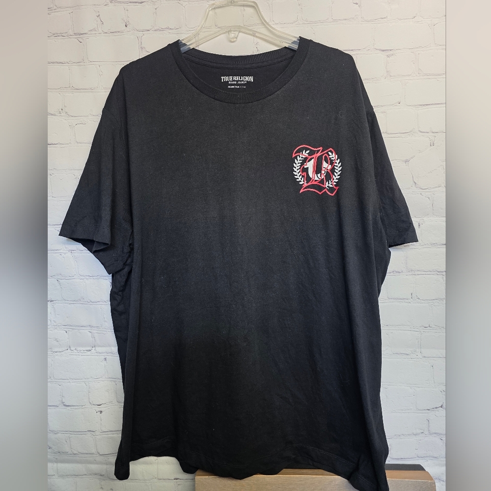 True Religion Black World Tour Relaxed Fit T-Shirt